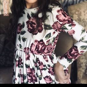 🌺 Peyton Bre maxi long sleeve dresses